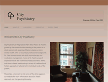 Tablet Screenshot of citypsychiatrynyc.com